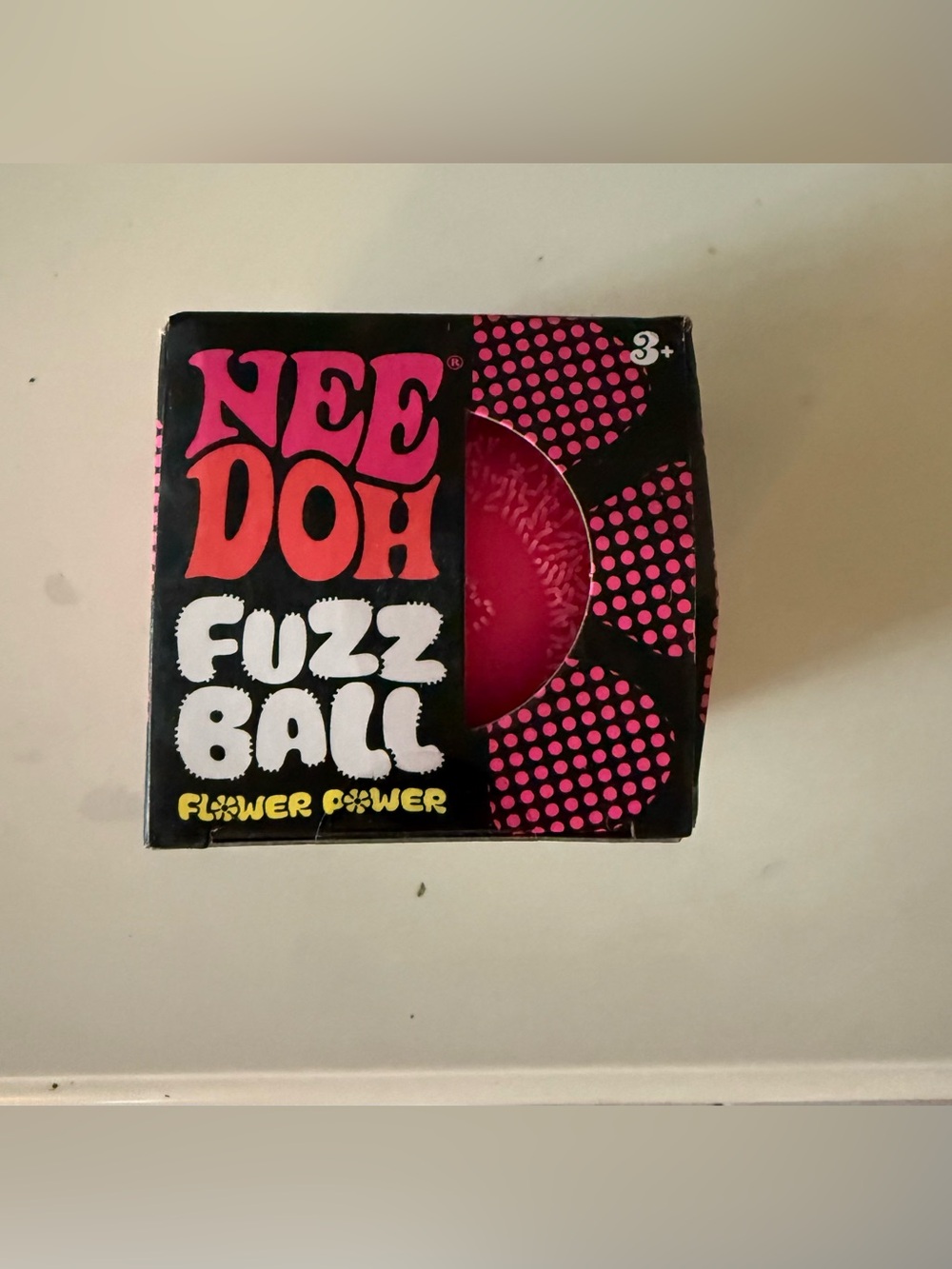 Needoh Fuzz Ball - Pink